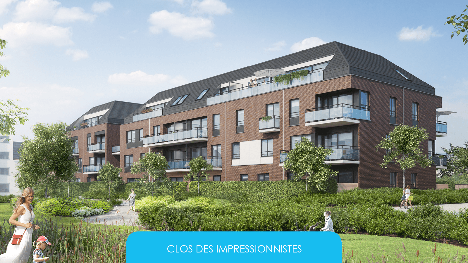 Mouscron  - Clos des Impressionnistes